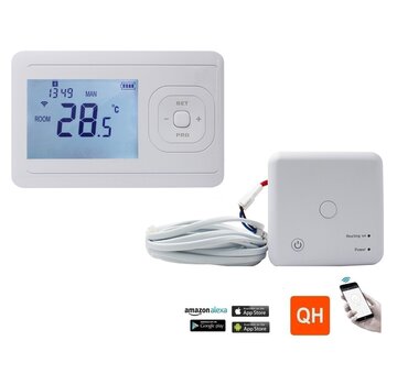 Thermostat de chauffage au sol Wifi V3 avec récepteur