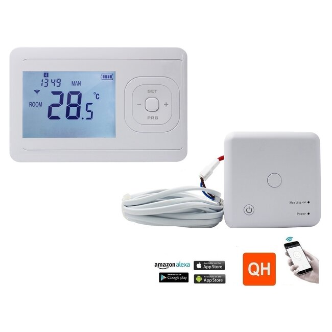 Wifi V3 vloerverwarming thermostaat met ontvanger