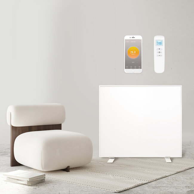 QH-OR Serie verplaatsbaar infraroodpaneel 350, 450 of 700Watt