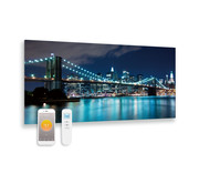 Quality Heating Panneau infrarouge en verre imprimé New York 119x59 700Watt