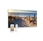 Panneau infrarouge en verre imprimé avec wifi et télécommande dunes 100x59 580Watt