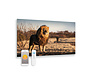 Panneau infrarouge en verre imprimé avec wifi et télécommande lion 100x59 580Watt