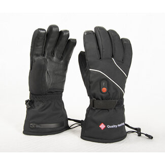 Quality Heating Gants en cuir chauffants 3 niveaux de chaleur