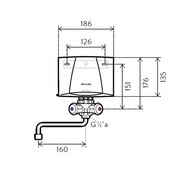 Clage Clage M3/SMB E-mini chauffe-eau instantané set hydraulique 3.5 kW 230 V