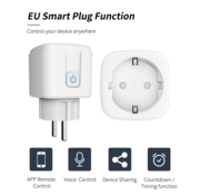 Quality Heating Compteur de consommation de prises intelligentes Wifi avec fonction de temporisation