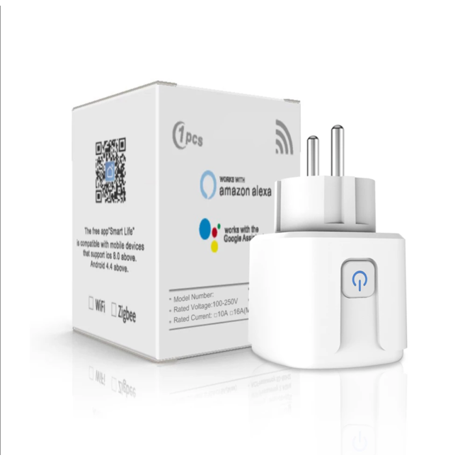 Compteur de consommation de prises intelligentes Wifi avec fonction de temporisation