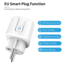 Compteur de consommation de prises intelligentes Wifi avec fonction de temporisation