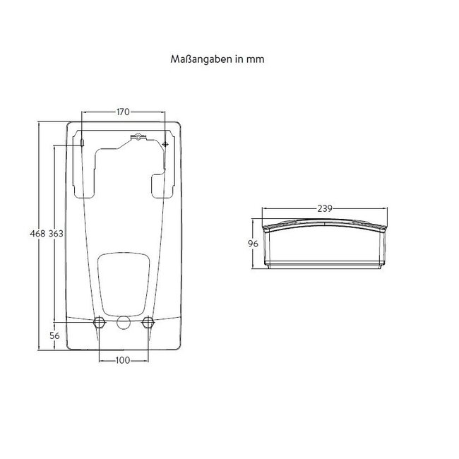 Radiateur à accumulation DBX 18 Next, électronique 18 kW