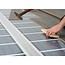 100 cm - 140Watt m² infrarood vloerverwarming set draadloze V3 thermostaat