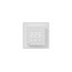 100 cm - 80Watt m² folie set z-wave domotica wit of zwart
