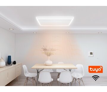Quality Heating QH-HL Serie Wifi infraroodpaneel met LED verlichting 63 x 108 cm - 700Watt
