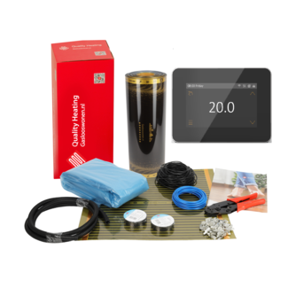 Quality Heating 100 cm - 120Watt m² folie set Wifi design V1