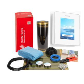 Quality Heating 100 cm - 140Watt m² folie set Wifi Warmup 6IE