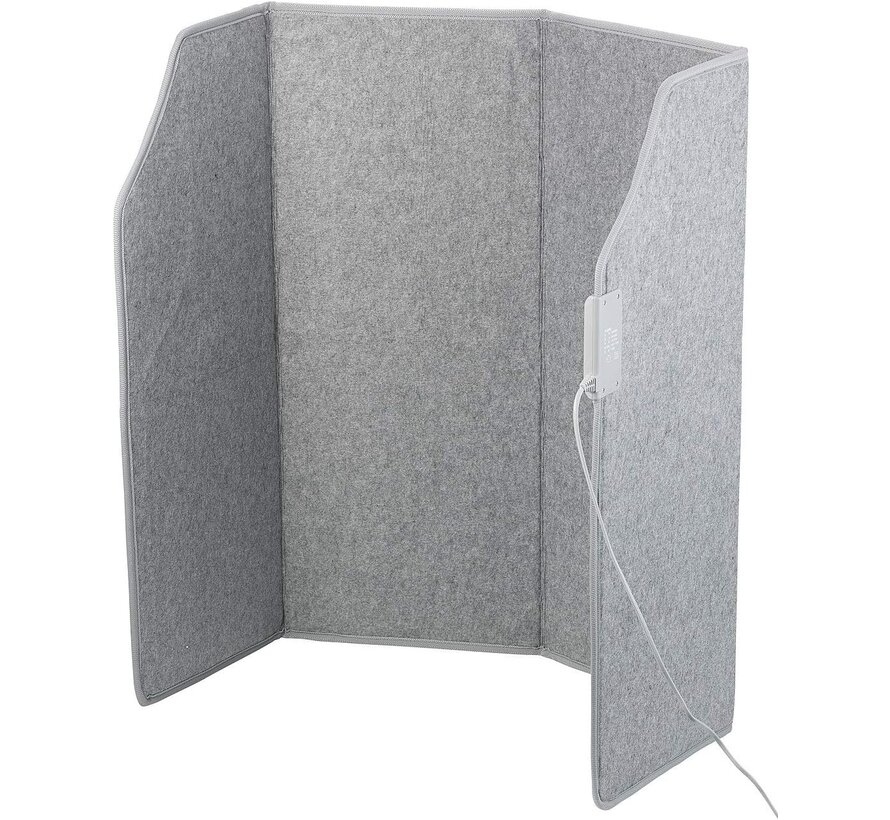 Panneau infrarouge mobile pliable de grande taille de la série QH-BV - 400 Watt avec 3 niveaux de chaleur