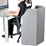 Panneau infrarouge mobile pliable de grande taille de la série QH-BV - 400 Watt avec 3 niveaux de chaleur