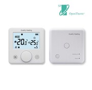 Quality Heating Horloge thermostat Wifi chauffage central chaudière sans fil - Digital - On/Off - Blanc QualityHeating