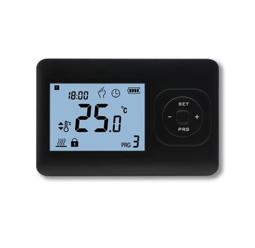 Quality Heating CV Horloge thermostatée - Numérique - On/Off - Blanc ou noir