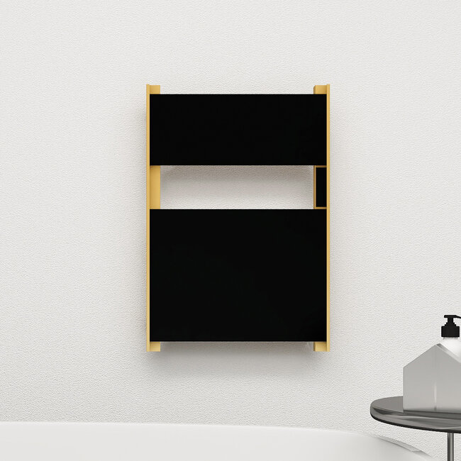 Radiateur électrique Maverick 90Watt noir-doré