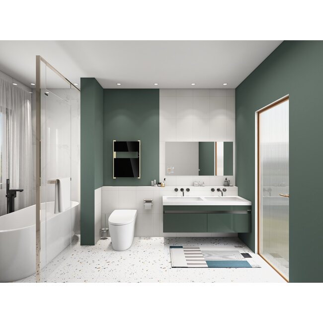 Elektrische radiator Maverick 90Watt black-gold