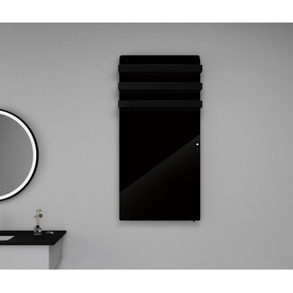 Quality Heating QH-HB black serie hybride infraroodpaneel 1200Watt