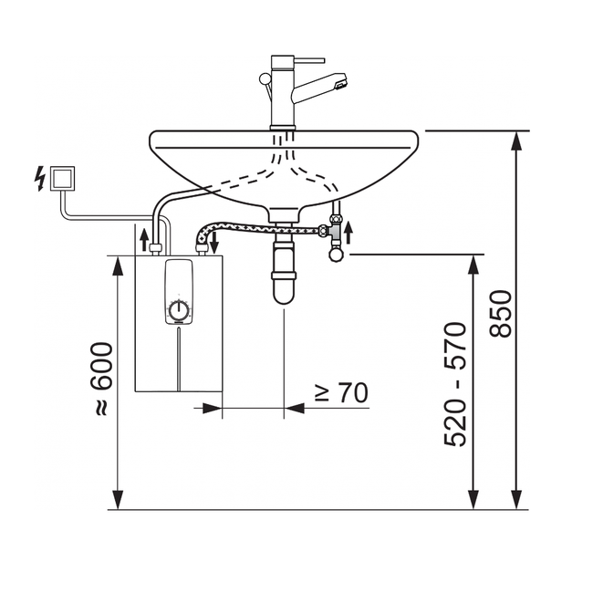Chauffe-eau instantané Stiebel Eltron DCE 11/13