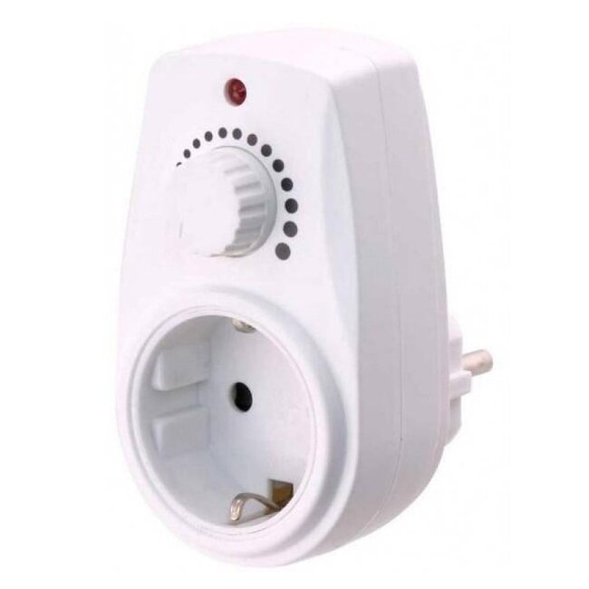 Plug-in dimmer 280Watt max IP20.