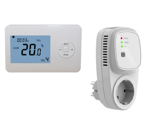 Quality Heating QH-Basic white thermostaat inclusief plug-in ontvanger