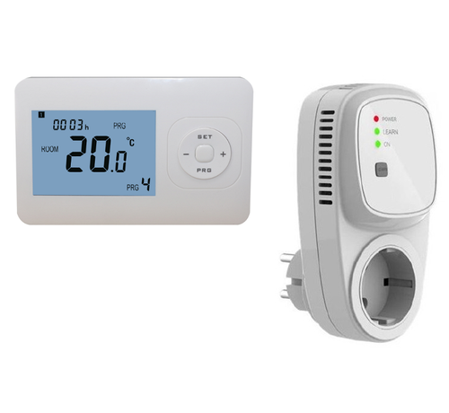 Quality Heating Thermostat blanc QH-Basic avec récepteur enfichable