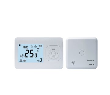 Quality Heating QH Basic programmeerbare thermostaat incl. compacte opbouw ontvanger