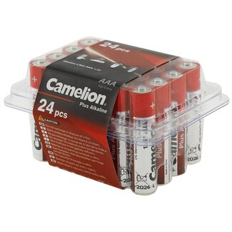 CAMELION AlkalinePlus Typ AAA Voordeelpack 24 suks