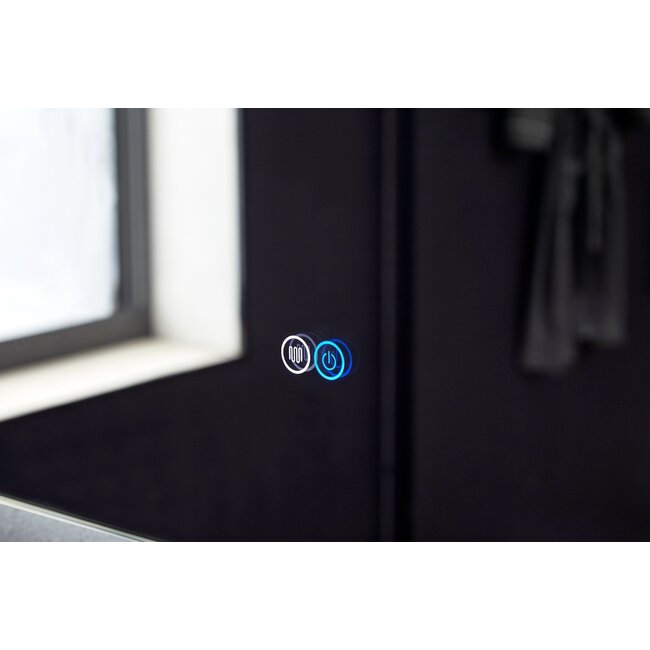 Miroir sans cadre avec LED, anti-buée 75 x 120 cm