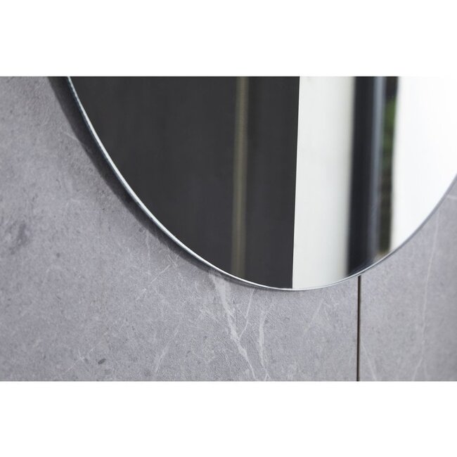 Miroir rond 80 cm sans cadre