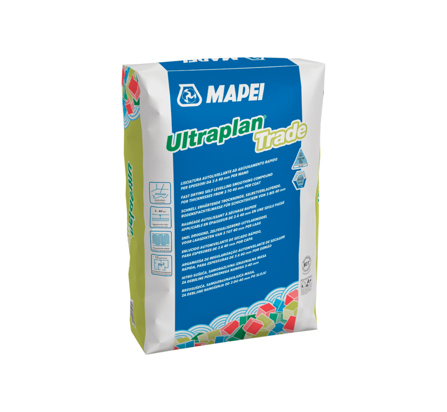 Mapei Ultraplan Trade Equaliser 25 kg pour plancher chauffant