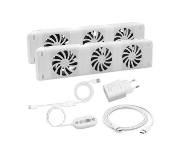 Quality Heating QH Booster radiator ventilator duo set