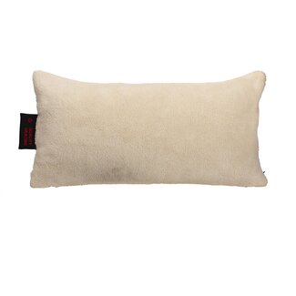 Quality Heating Coussin chauffant Warmy en teddy blanc cassé 30 x 60 cm