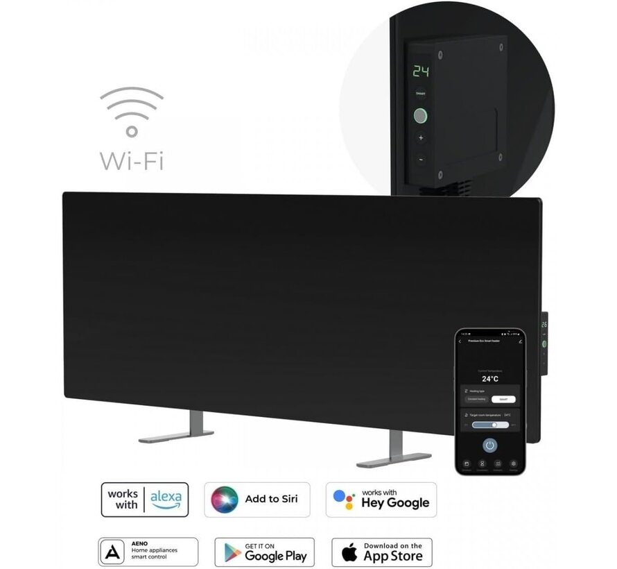 AENO GH2S panneau chauffant infrarouge intelligent WIFI - 700 watts