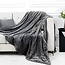 Couverture électrique - Couverture chauffante - 1 personne - 180x150 cm - Polaire - Gris