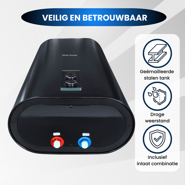 Chaudière électrique double QH de 30 litres avec commandes numériques