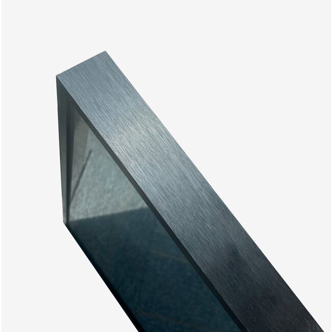 Miroir avec cadre noir, LED, anti-buée 60 x 120 cm