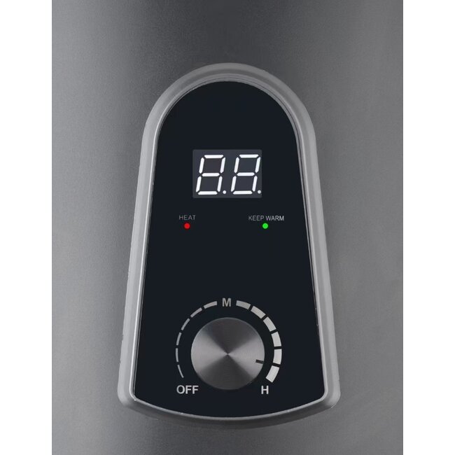 Chaudière électrique double QH de 150 litres avec commandes numériques