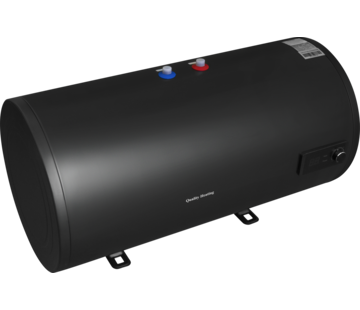 Quality Heating Chaudière électrique double QH de 100 litres montée au sol avec commandes numériques