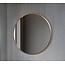 Miroir rond 80 cm avec cadre doré