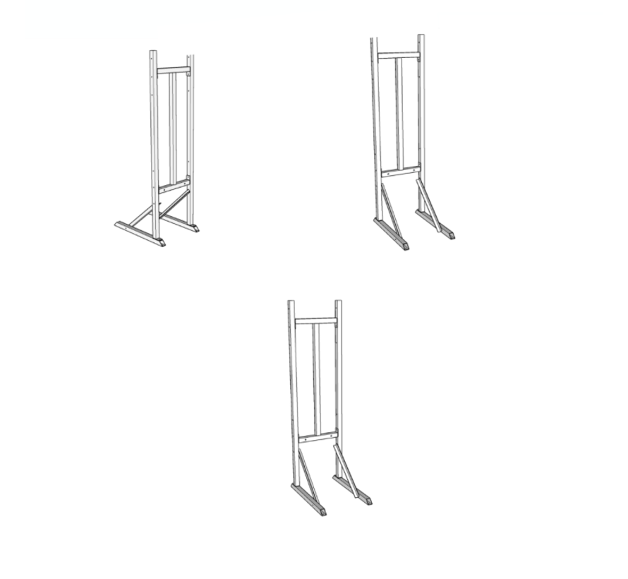 Quality Heating support de sol universel pour chaudières verticales