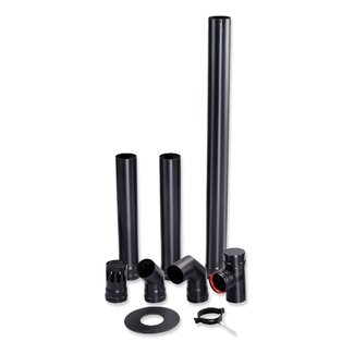 Quality Heating Pelletkachel pijpenset - Ø 80 mm - koolstofstaal - complete oplossing