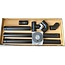 Kit de tuyaux pour poêle à pellets - Ø 80 mm - acier au carbone - solution complète
