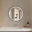 Miroir intelligent rond 60cm cadre noir avec wifi