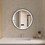 Miroir intelligent rond 60cm cadre noir avec wifi