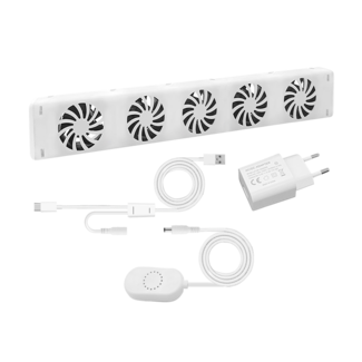 Quality Heating QH Turbo Booster radiator fan single set