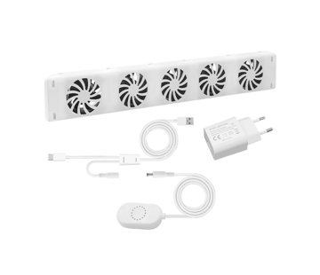Quality Heating QH Turbo Booster radiator fan single set