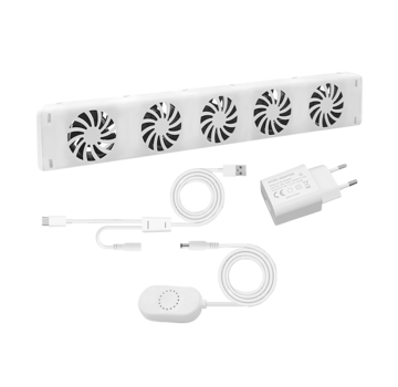 Quality Heating QH Turbo Booster radiator fan single set